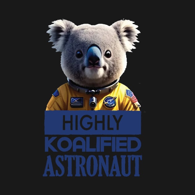 Just a Highly Koalified Astronaut Koala by Dmytro