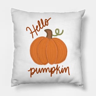 Hello Pumpkin Pillow