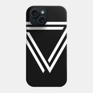 Linked triangles Phone Case