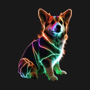 Neon Corgi T-Shirt