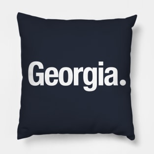 Georgia. Pillow