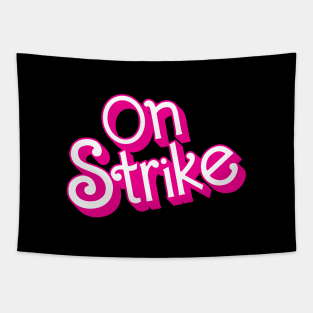 Barbie On Strike Tapestry