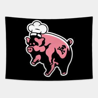 Pig Chef Tapestry