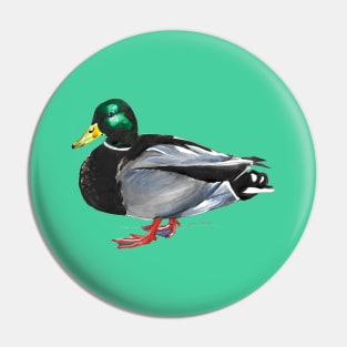 Mallard Duck - Male Pin