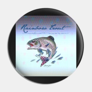 Rainbow Trout Pin