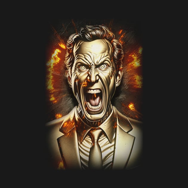 Untethered Golden God by 3Zetas Designs