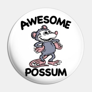 Awesome Possum Pin