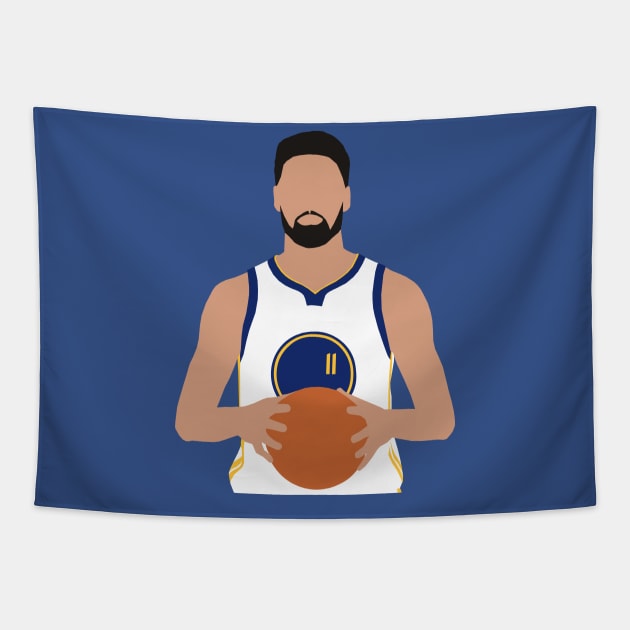 Klay Thompson Warriors Tapestry by xRatTrapTeesx