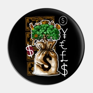 Money Tree Pin