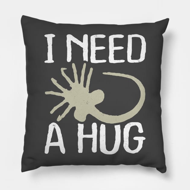 I need a hug Pillow by NinthStreetShirts