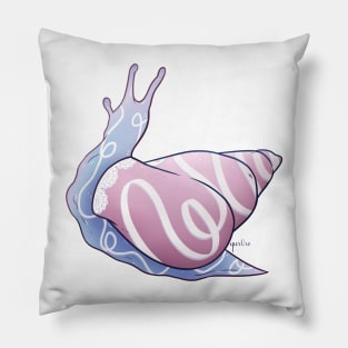 Bigender Pride Snail Pillow