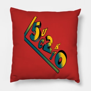 Lucky number Pillow