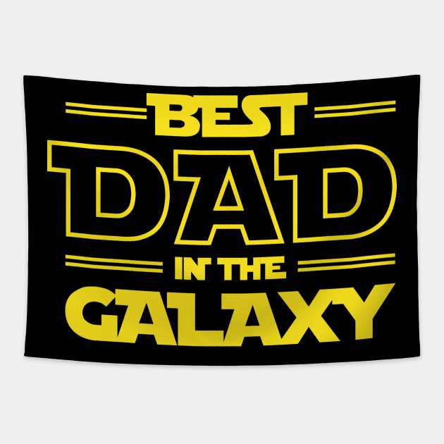 Gift For Fathers: Best Dad In The Galaxy Tapestry by TwistedCharm