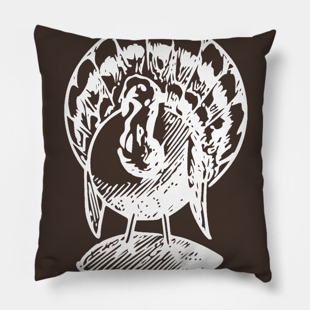 Gobble Till You Wobble Pillow by DANPUBLIC