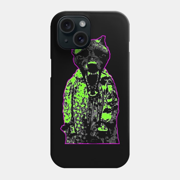 Trickster Wolf Phone Case by KNP ART