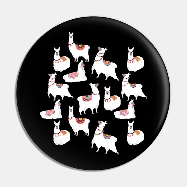 Peruvian Llamas Pin by By_Russso