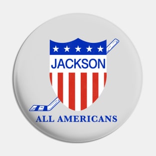 Classic Jackson All American Hockey 1986 Pin