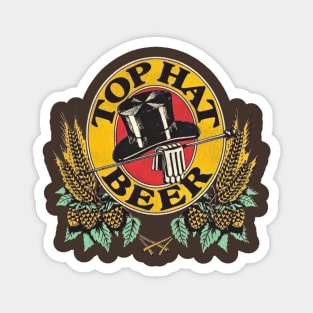 Top Hat Beer Retro Defunct Breweriana Magnet