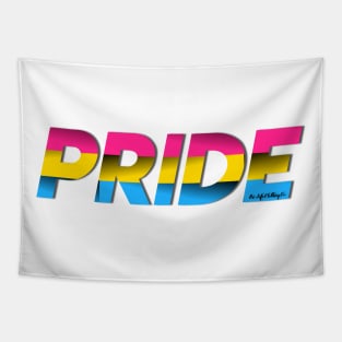 LGBTQ+ PRIDE: Pansexual Pride Flag Tapestry