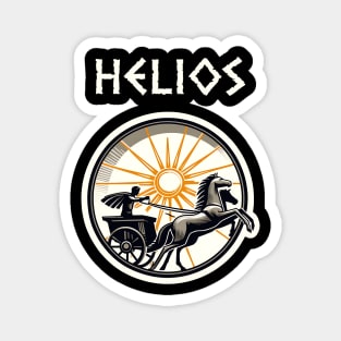 Helios Greek God of the Sun Chariot of the Sun God Magnet