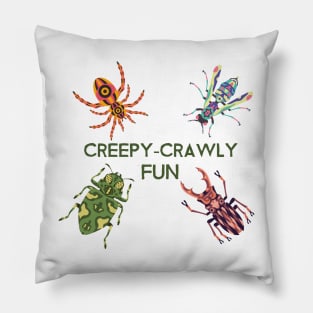 Creepy-Crawly fun! Pillow