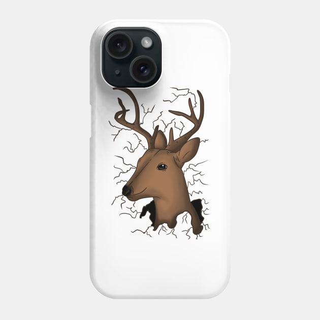 hunting deer svg Phone Case by fall in love on_ink