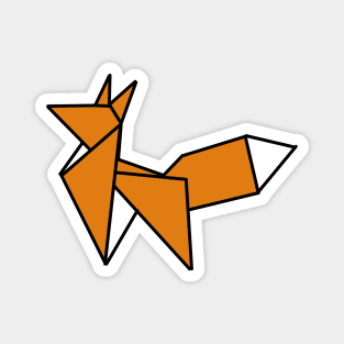 Origami Fox Magnet
