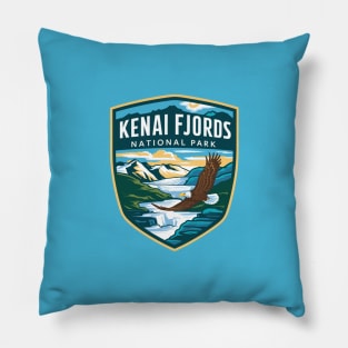 Kenai Fjords National Park Alaska Souvenir Pillow