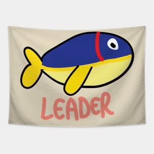 Leader cute boss colorful Tapestry