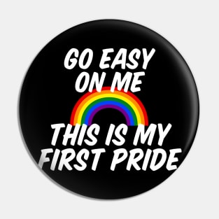 Fun Gay Pride 2019 Shirt Funny for LGBT Events T-Shirt Pin