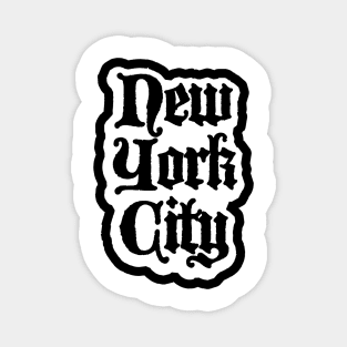 Vintage New York City Old Type Magnet