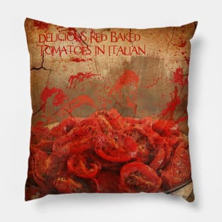 Italian tomatoes Pillow