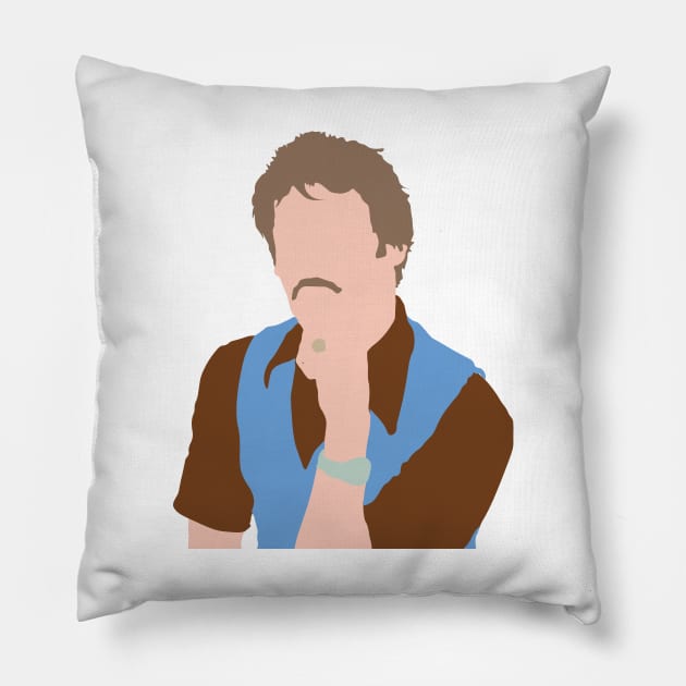 Uncle Rico Pillow by FutureSpaceDesigns