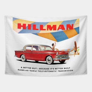 HILLMAN MINX - advert Tapestry