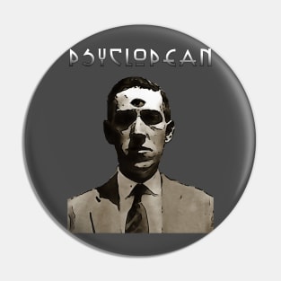 Psyclopean - Third Eye Of Lovecraft- Lovecraft, Mythos, Dark Ambient Pin