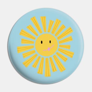 Fun Smiling Sun Pin