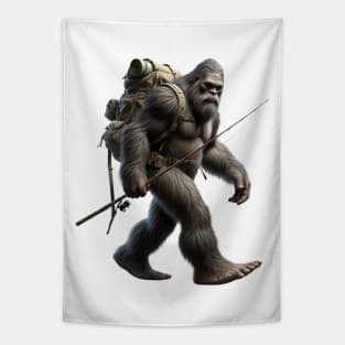 Fishing Shirt Fishing Gift for Dad Fishing Tshirt Fisherman Gift Men's Fishing Shirt Fathers Day Gift Bigfoot Tapestry