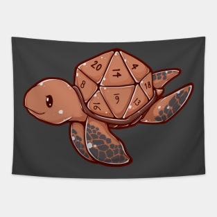 D20 Turtle Tapestry