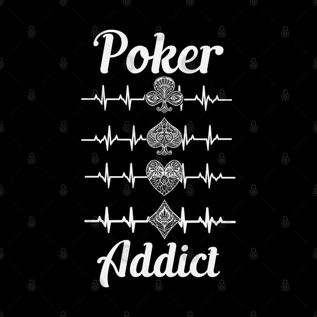 Funny Gambling Gift Poker Player Card Game Image by AlleyField