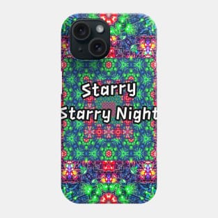 The starry night sky pattern. Phone Case