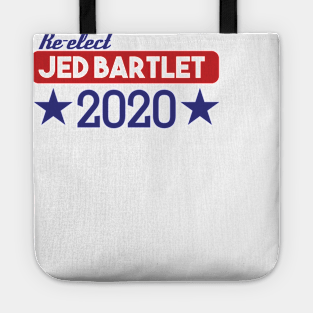 Re-Elect Jed Bartlet 2020 (Bold Stars) Tote