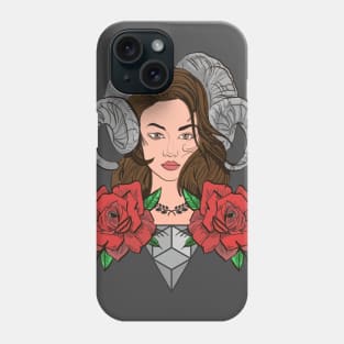 Horned Woman Phone Case