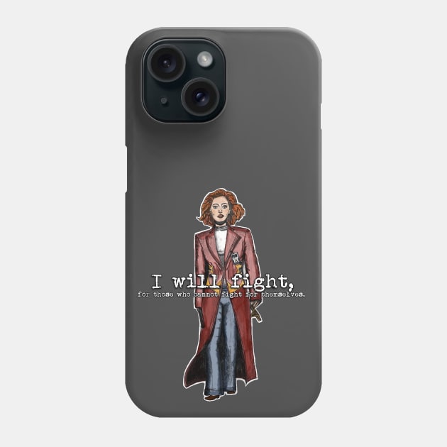 Wonder Scully Phone Case by WEARME