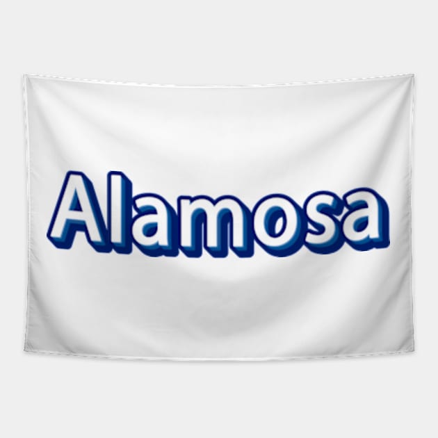 ALAMOSA CITY Tapestry by AsboDesign