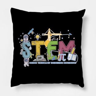 STEM - Colors of Innovation Pillow