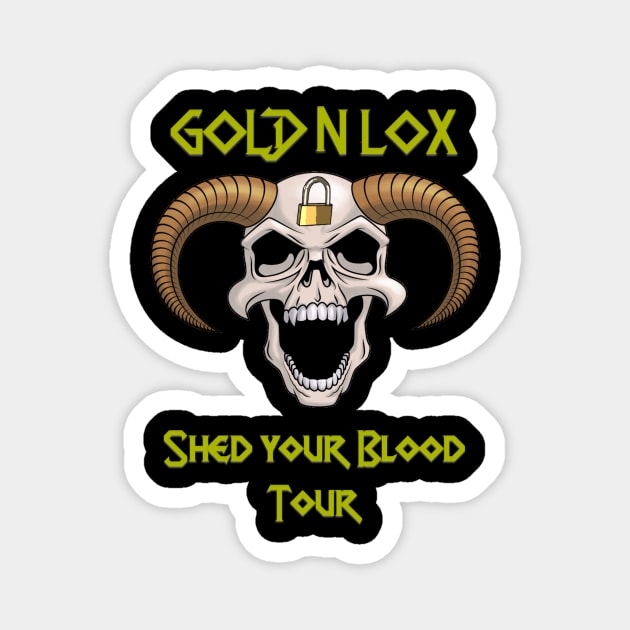 Gold n Lox Magnet by Armor Class