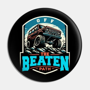 Off The Beaten Path | Off Road Truck Lover Gift Pin