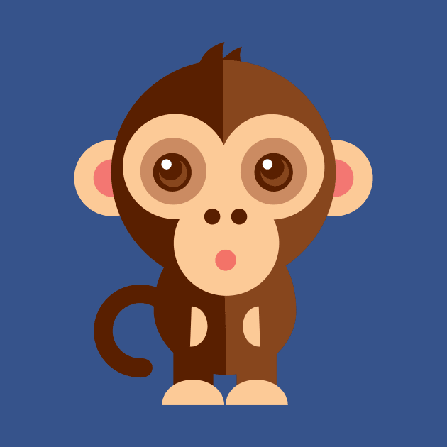 Cartoon Monkey by skstring