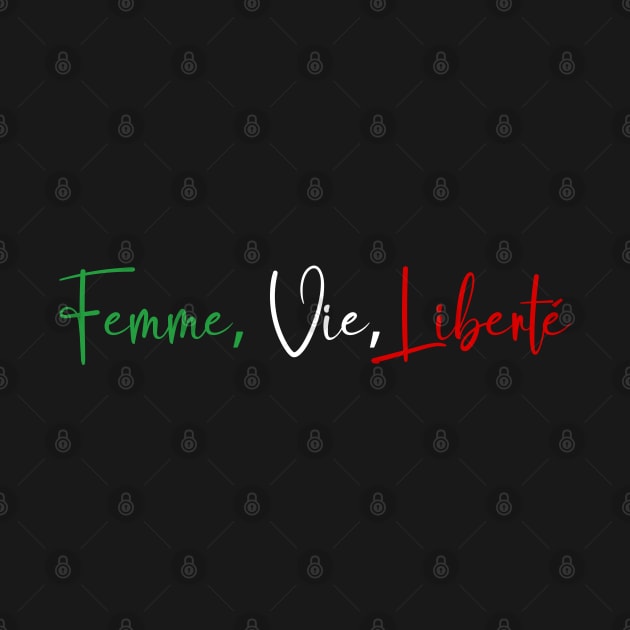 Femme, Vie, Liberte by LylaLace Studio