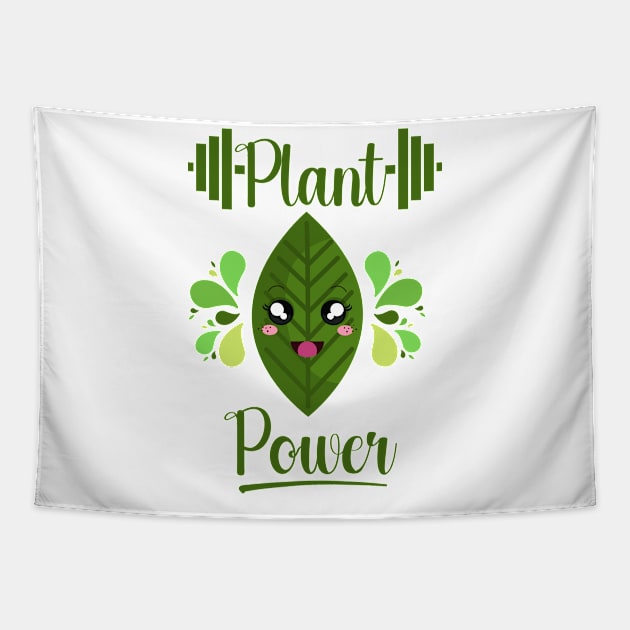 Plant Power Tapestry by ChasingTees